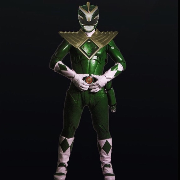 Power ranger pendant 3D blue stones iced out - Picture 10 of 12